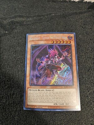 Blackwing - Simoon the Poison Wind - RA01-EN012 - Secret Rare - NM - Yugioh TCG-image