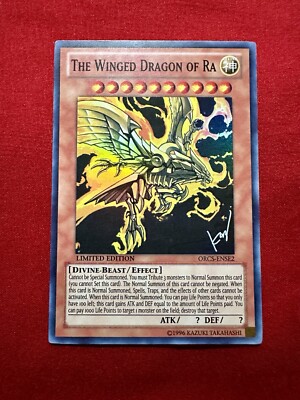 The Winged Dragon of Ra - ORCS-ENSE2 - Limited Edition - Super Rare - Near Mint-image
