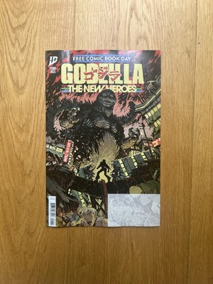 UNSTAMPED 2025 Free Comic Book Day FCBD Godzilla New Heroes Promotional Giveaway-image
