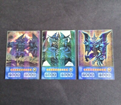 Yugioh - Obelisk The Tormentor - Parallel Rare Tokens X3-image