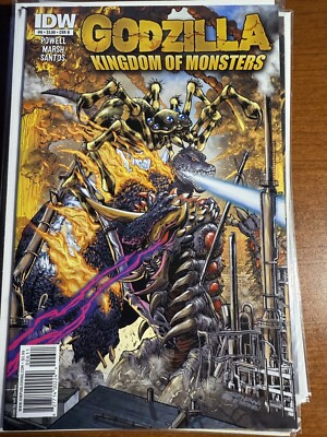 Godzilla Kingdom of Monsters 6B (NM) - 1:5 Zornow Variant IDW 2011-image