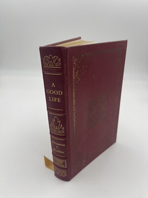 A Good Life Benjamin C Bradlee Signed First Edition Easton Press # 437 Of 1400-image