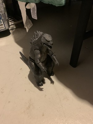 Godzilla Movie Smash Strike Fighting Action Figure Toho 2014 7 Inches Tall-image