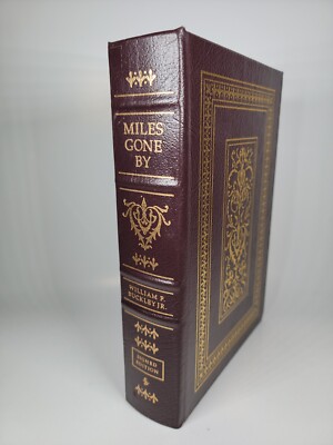 SIGNED Easton Press MILES GONE BY ~ William F. Buckley 1st Edition RARE Like New-image