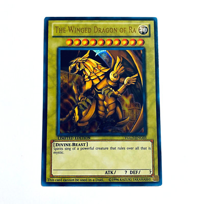 Yugioh The Winged Dragon of Ra YGLD-ENG03 Limited Edition - NM-image