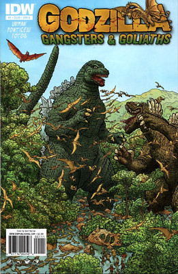 Godzilla Gangsters and Goliaths #1 Near Mint IDW Publishing-image