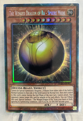 Yugioh The Winged Dragon of Ra Sphere Mode RA01-EN007 Collector's Rare 1st Ed-image