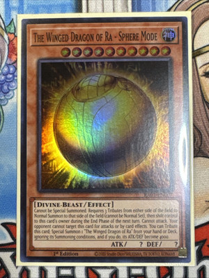 The Winged Dragon Of Ra - Sphere Mode - RA01-EN007 - Super - NM-image