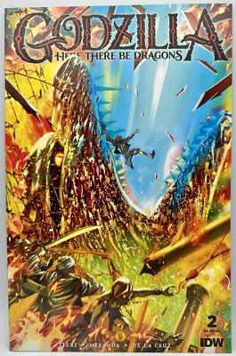 IDW Comics - Godzilla: Here There Be Dragons #2 (2023) LN/B&B/CS-image