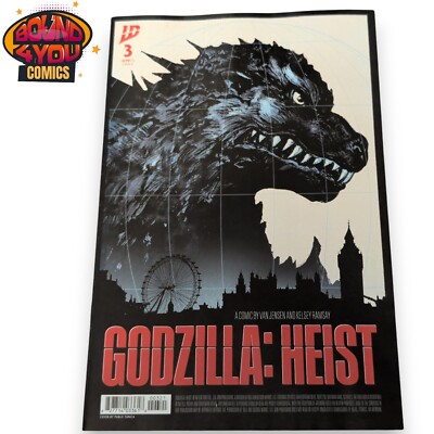 Godzilla: Heist #3 - Pablo Tunica - Cover B (2025)-image