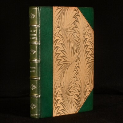1888 Life of William Congreve Edmund Gosse First Edition Leather Binding Biog...-image