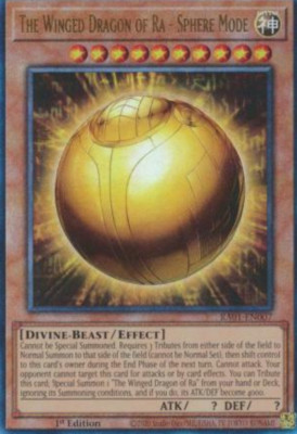 The Winged Dragon of Ra - Sphere Mode - RA01-EN007 - Prismatic Collector's  - NM-image