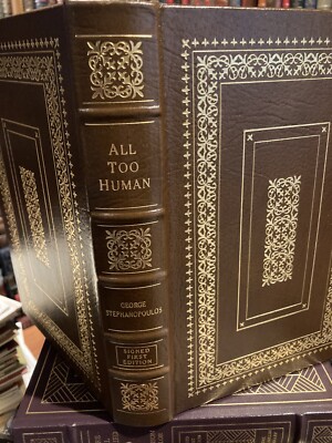 Easton Press: SIGNED: CLINTON BIOGRAPHY: GEORGE STEPHANOPOULOS-image