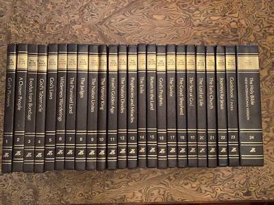 The Book of Life from Zondervan NIV, Complete Set of 24 Books Bible Excellent-image
