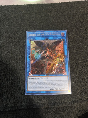 Cherubini, Ebon Angel of the Burning abyss - RA01-EN042 - Secret Rare - NM-image