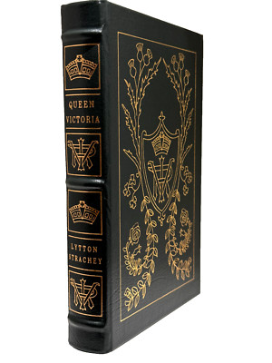 QUEEN VICTORIA BIOGRAPHY by Lytton Strachey Easton Press GREAT LIVES 1st EDITION-image