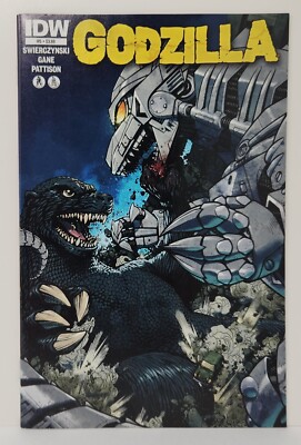 GODZILLA # 5 IDW Comic 2012 HTF Regular Cover-image