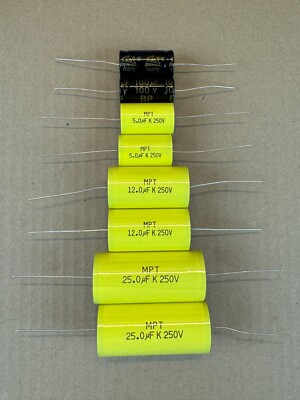 Recap Kit for Fisher XP-7 Speaker Crossovers MPT Film Capacitors-image