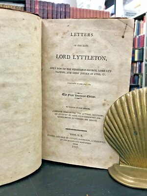 1807 Letters of the Late Lord Thomas Lyttleton with Biographical Notes-image