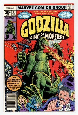 Godzilla #1 VG- 3.5 1977-image