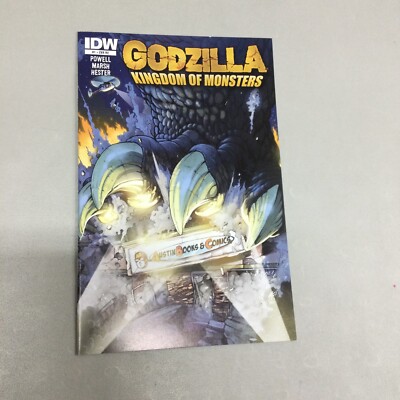 Godzilla Kingdom Of Monster #1 Austin’s Books & Comics 2nd Print IDW 2011 (GZ31)-image