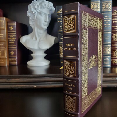 Easton Press MARTIN VAN BUREN Donald R. Cole LEATHER Library of Presidents FINE-image