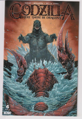 GODZILLA HERE THERE BE DRAGONS #4 CVR B (IDW 2023) C2 