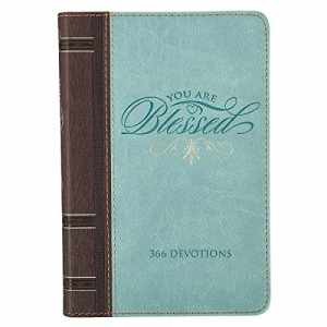 You Are Blessed, Devotional - Leather Bound, by Karen Moore - Good-image