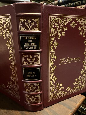 Easton Press: PRESIDENT THOMAS JEFFERSON: MONTICELLO, VIRGINIA:  VOL III: MALONE-image