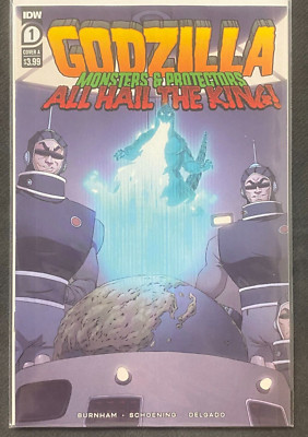 Godzilla: Monsters & Protectors All Hail the King! #1 IDW 2022 VF/NM Comics-image