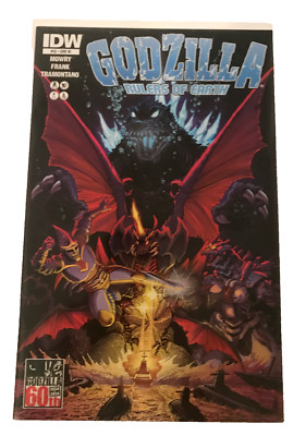 GODZILLA RULERS OF EARTH #12 DESTROYAH 1:10 RETAILER INCENTIVE VARIANT IDW NM-image