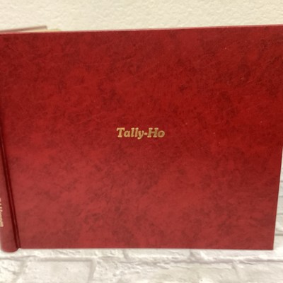 Tally-Ho by Ed Honnen, 1977 Autobiography, Leather Bound VG+-image