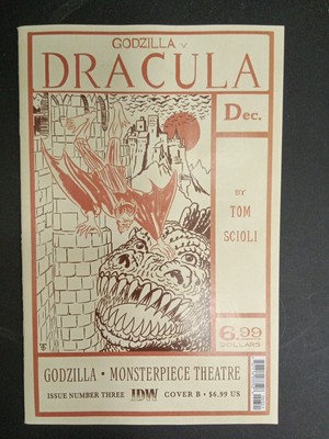 Godzilla’s Monsterpiece Theatre #3 Variant B (Scioli)-image