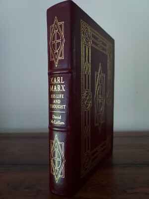 Easton Press KARL MARX His Life and Thought NEAR MINT David McLellan Leather Bio-image