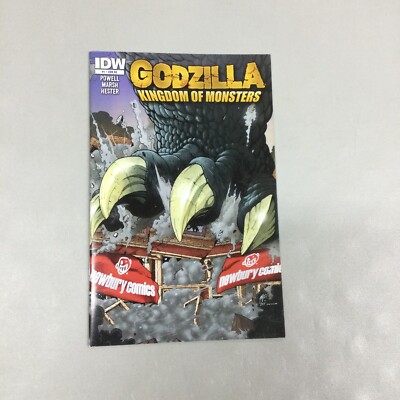 Godzilla Kingdom Of Monster #1 Newbury Comics Exclusive IDW 2011 (GZ122)-image