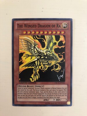 The Winged Dragon of Ra - ORCS-ENSE2 - Super Rare - Limited Edition Mint-image