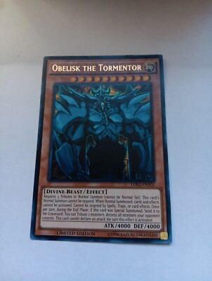 Yugioh Obelisk the Tormentor LDK2-ENS02 Ultra Rare Limited Edition LP-image