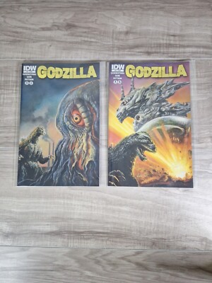 IDW Publishing GODZILLA #11 & 12 Comics 2012 and 2013-image