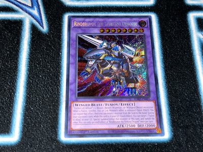 Rindbrumm The Striking Dragon x3 - RA02 - Secret Rare (SCR) - Yugioh 🔥-image
