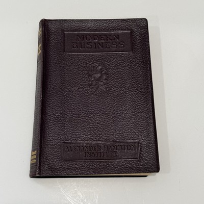 1951 Modern Business, Alexander Hamilton Institute - Business and the Man Book-image
