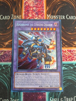 Yu-Gi-Oh! Rindbrumm the Striking Dragon RA02-EN025 Secret Rare 1st Edition NM-image