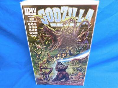Godzilla Rulers of Earth #8 Variant 1st First Print 2014 RI 1:10 VF/NM-image