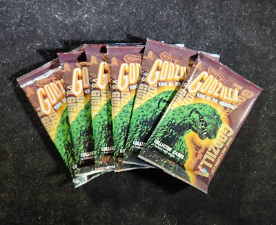 Godzilla King of the Monsters: Return of Godzilla - Lot of 6 Sealed Packs-image