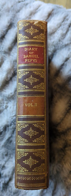 Antique ‘The Diary and Correspondence of Samuel Pepys’ Volume 2 - Bigelow, Brown-image