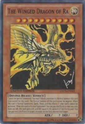 Yugioh-The Winged Dragon of Ra-Super Rare-Limited Edition-ORCS ENSE2 (MP)-image