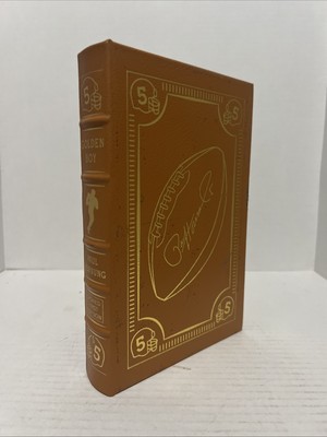 EASTON PRESS Golden Boy PAUL HORNUNG Football 1st signed leather-image