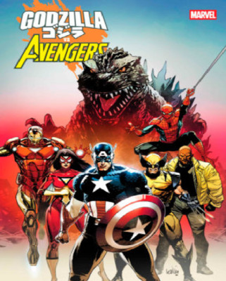 GODZILLA VS. AVENGERS #1, ships 6/18/2025-image