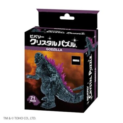 Crystal JIGSAW Puzzle Godzilla 71 Piece Japan-image