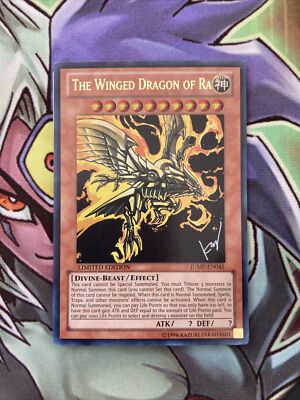 JUMP-EN045 The Winged Dragon Of Ra Ultra Rare Limited Edition NM Yugioh Card-image
