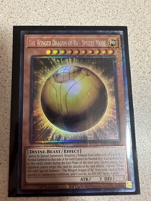 The Winged Dragon of Ra - Sphere Mode 1st Prismatic Collector's Rare RA01-EN007-image